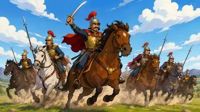 Cavalry - Soldiers who fight on horseback or in fast-moving military vehicles.