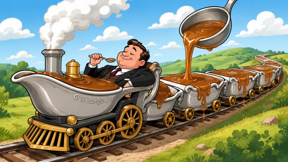 Today’s word - gravy train