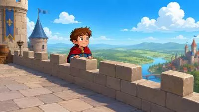Parapet - A low protective wall along the edge of a roof, bridge, or balcony. (छज्जे या पुल के किनारे बनी नीची सुरक्षात्मक दीवार)
