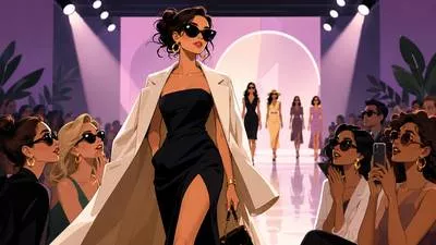 Vogue - A popular fashion, style, or trend at a particular time. (प्रचलन)