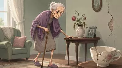 Frail - Weak and delicate. (कमज़ोर)