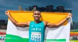 Animesh breaches 200m CWG mark, wins silver in Taipei City