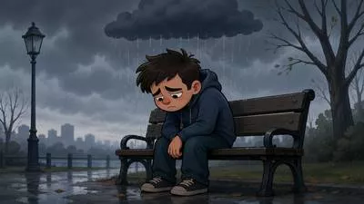 Glum - Sad, gloomy, or disappointed.