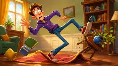 Gawky - Awkward and clumsy in movement or appearance.