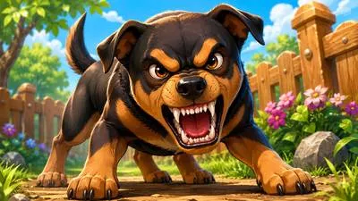 Snarl - To growl angrily or speak in a harsh, angry way.