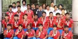 Sports Minister felicitates India under-18 men’s and women’s teams