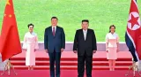 Xi and Kim express hopes for greater ties between China and North Korea
