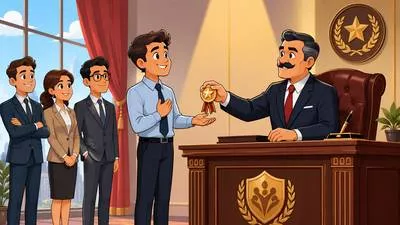 Appoint - To choose someone officially for a job or responsibility. (नियुक्त करना)