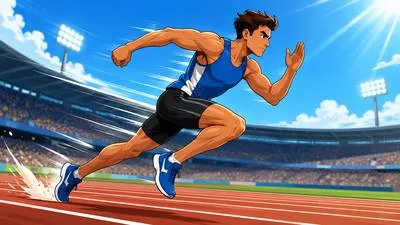 Athlete - A person who is trained in sports or physical activities. (खिलाड़ी)
