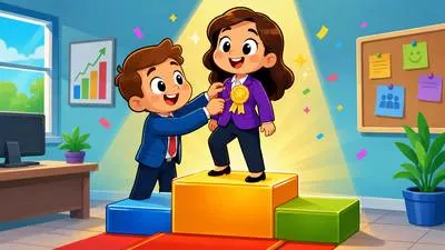 Promote - Support, encourage, or raise someone to a higher position.