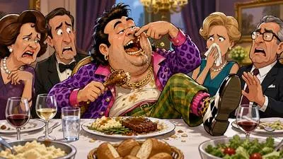 Vulgar - Lacking good taste, manners, or decency. (अश्लील / अभद्र)