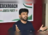 Cockroach Janta Party founder Abhijeet Dipke slapped during protest in Jaipur