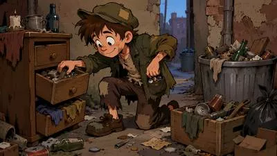 Scrounge - To get something by asking others or searching for it with difficulty.