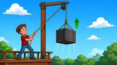 Hoist - Raise or lift something, especially with effort.