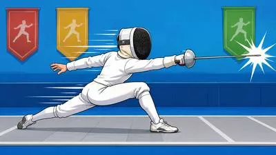 Lunge - Make a sudden forward movement or attack.