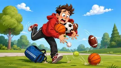 Fumble - To handle something clumsily or make a mistake while doing something. (लड़खड़ाना)