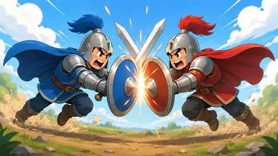 Clash - A fight, conflict, or serious disagreement between people or groups. (टकराव)