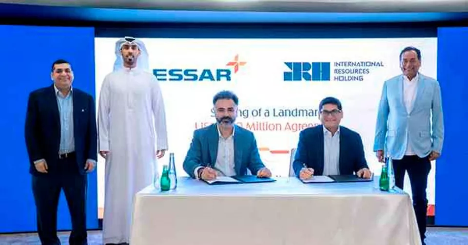 Essar Group, Dubai’s IRH sign$500 mn crude-sourcing deal