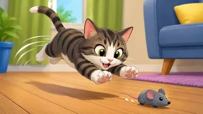 Pounce - Jump suddenly in order to attack or catch something.