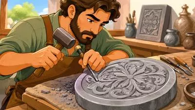Engrave - To cut or carve words, designs, or pictures on a hard surface.