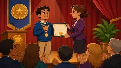 Citation - A reference to a source of information or an official mention for praise.