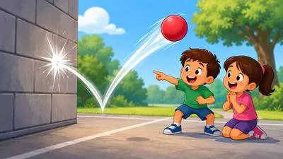 Ricochet - To hit a surface and bounce off in another direction.