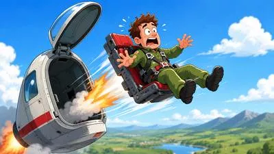 Eject - Force or throw something out. (बाहर निकालना)