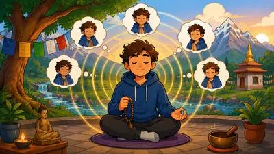 Mantra - A word, phrase, or principle repeated often as a guide or belief.