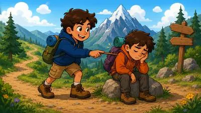 Prod - Poke someone or something; also, to encourage someone to act. (चुभाना या प्रेरित करना)