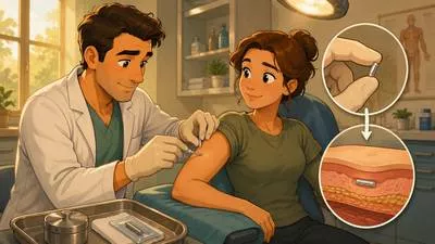Implant - To place or fix something firmly into a person’s body, mind, or surface.