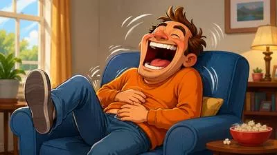 Guffaw - A loud and hearty laugh; to laugh loudly.