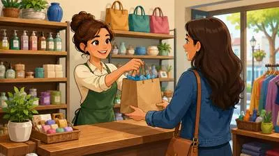Retail - The sale of goods directly to customers in small quantities.