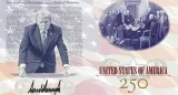 Trump unveils rendering of new passport with picture of himself