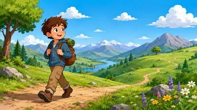 Roam - To move or travel around without a fixed purpose or direction.