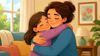 Embrace - To accept something willingly or to hold someone closely in arms. (अपनाना / गले लगाना)