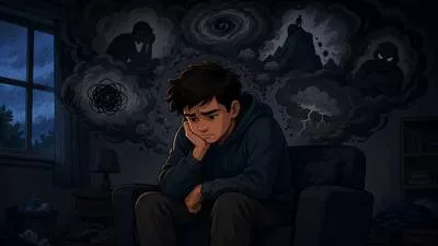 Brood - To think deeply and unhappily about something for a long time.