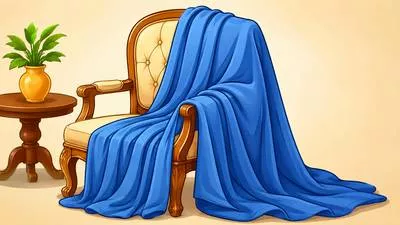 Drape - To cover or hang cloth loosely over something.
