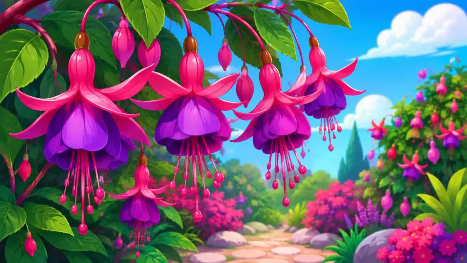 Today’s word - fuchsia