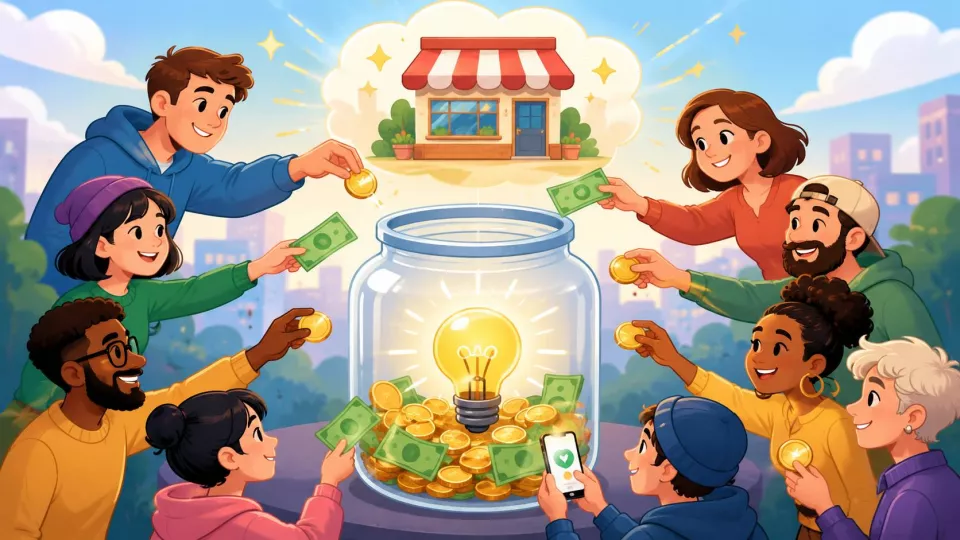 Today’s word - crowdfunding