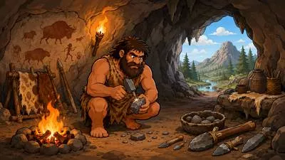 Troglodyte - A person who lives in a cave; also, an ignorant or old-fashioned person.