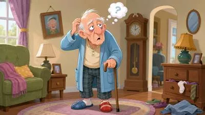 Dotard - An old person whose mental abilities have become weak.
