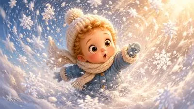 Flurry - A sudden brief rush of activity, excitement, or light snowfall.