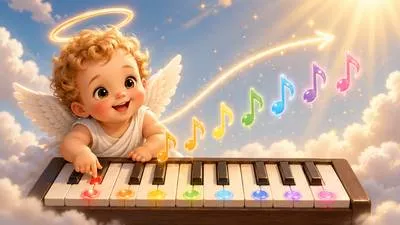 Octave - A series of eight musical notes. (संगीत के आठ स्वरों का समूह)