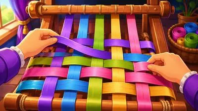 Interweave - To weave or combine different things closely together.