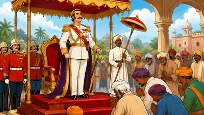 Viceroy - A person appointed to govern a country or province on behalf of a sovereign. (राजप्रतिनिधि)