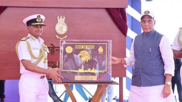 INS Mahendragiri joins Indian Navy: Rajnath commissions indigenous stealth frigate