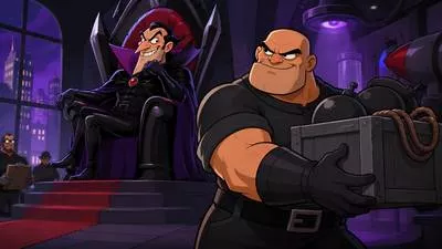 Henchman - A loyal follower who carries out unpleasant, dishonest, or illegal tasks for a powerful person.