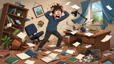 Derange - To disturb someone’s mental balance or disrupt the normal order of something. (मानसिक संतुलन बिगाड़ना या अव्यवस्थित करना)