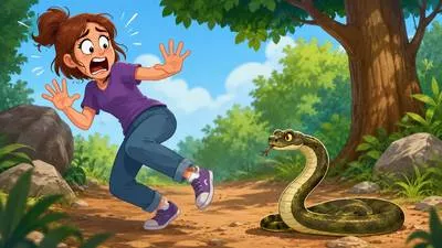 Ophidiophobia - An extreme or irrational fear of snakes.