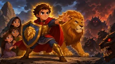 Lionhearted - Extremely brave, courageous, and fearless.